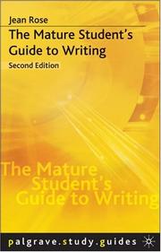 Cover of: The Mature Student's Guide to Writing (Palgrave Study Guides)
