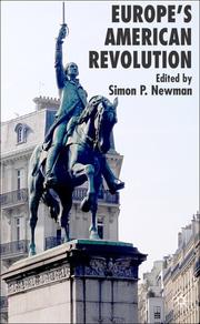 Cover of: Europe's American Revolution