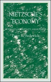 Cover of: Nietzsche's Economy by Peter Sedgwick