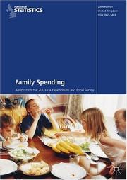 Cover of: Family Spending by Office for National Statistics, Office for National Statistics