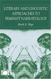 Cover of: Literary and linguistic approaches to feminist narratology