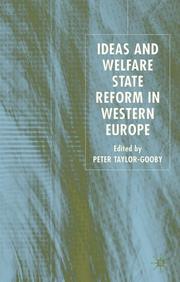Cover of: Ideas and Welfare State Reform in Western Europe