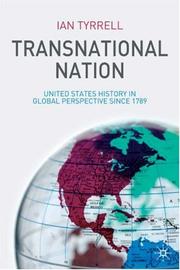 Cover of: Transnational Nation by Ian Tyrrell