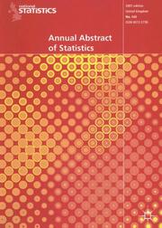 Cover of: Annual Abstract of Statistics 2007 (Annual Abstract of Statistics) by Office for National Statistics