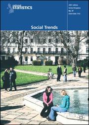 Cover of: Social Trends by Office for National Statistics, Office for National Statistics