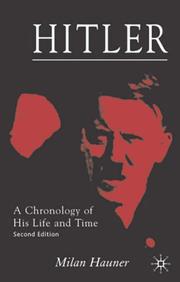 Cover of: Hitler by Milan Hauer