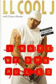 Cover of: I make my own rules