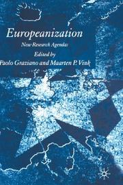 Cover of: Europeanization: New Research Agendas