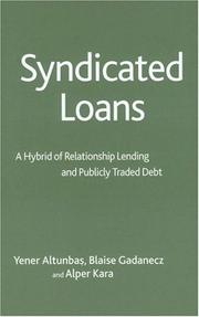 Syndicated loans by Yener Altunbas