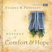 Cover of: A Message of Comfort and Hope by Eugene  H. Peterson