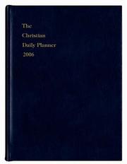 Cover of: 2006 Christian Daily Planner by J. Countryman