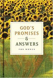 Cover of: God's Promises and Answers for Women by J. Countryman