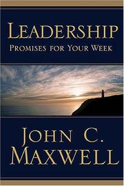 Cover of: Leadership Promises for Your Week