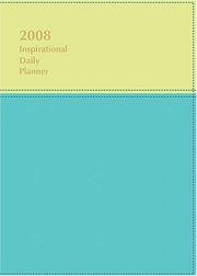 Cover of: Inspirational Daily Planner 2008 (teal/lime): We Can Pray . . . Any Time, Any Day, Any Place