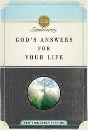 Cover of: God's Answers for Your Life: 25th Anniversary Edition