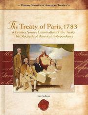 Cover of: The Treaty Of Paris, 1783 by Lee Jedson