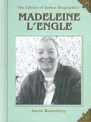 Cover of: Madeline L'engle (Library of Author Biographies)