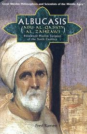 Cover of: Albucasis (Abu al-Qasim al-Zahrawi): renowned Muslim surgeon of the Tenth Century