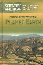 Cover of: Critical Perspectives on Planet Earth