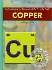 Cover of: Copper (Understanding the Elements of the Periodic Table)