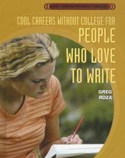 Cover of: Cool careers without college for people who love to write