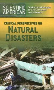 Cover of: Critical perspectives on natural disasters