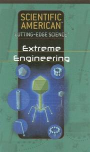 Cover of: Extreme Engineering (Scientific American Cutting-Edge Science) | 