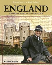 Cover of: England: a primary source cultural guide