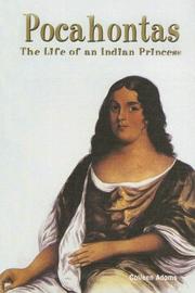 Cover of: Pocahontas by Colleen Adams