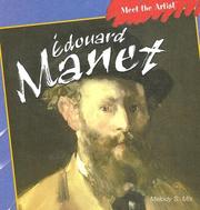 Cover of: Edouard Manet (Meet the Artist) by Melody S. Mis