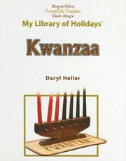 Cover of: Kwanzaa (My Library of Holidays)