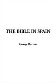 Cover of: The Bible in Spain