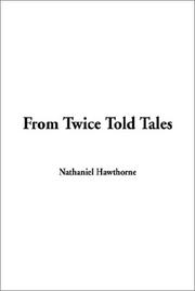 Cover of: From Twice Told Tales