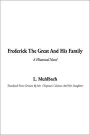 Cover of: Frederick the Great and His Family by Indy Publications