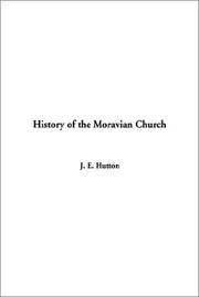 Cover of: History of the Moravian Church