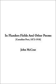 Cover of: In Flanders Fields and Other Poems by McCrae, John, McCrae, John