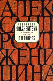 Cover of: Alexander Solzhenitsyn