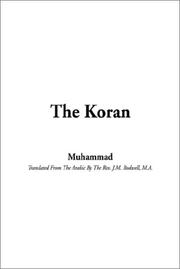 Cover of: The Koran by al-Hajj Muhammad