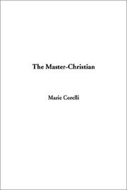 Cover of: The Master Christian by Marie Corelli
