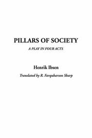 Cover of: Pillars of Society by Henrik Ibsen