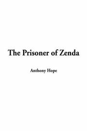 Cover of: The Prisoner of Zenda by Anthony Hope