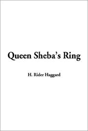 Cover of: Queen Sheba's Ring by H. Rider Haggard