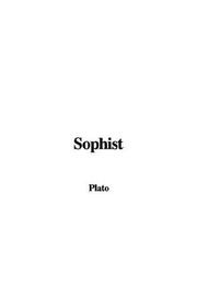 Cover of: Sophist by Πλάτων