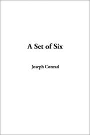 Cover of: A Set of Six by Joseph Conrad