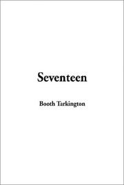 Cover of: Seventeen by Booth Tarkington