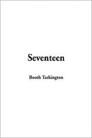 Cover of: Seventeen by Booth Tarkington