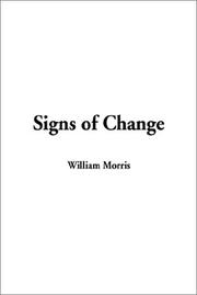 Cover of: Signs of Change by William Morris