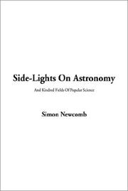 Cover of: Side-Lights on Astronomy