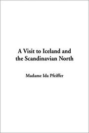 Cover of: A Visit to Iceland and the Scandinavian North by Ida Pfeiffer
