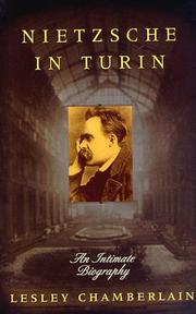 Cover of: Nietzsche in Turin by Lesley Chamberlain